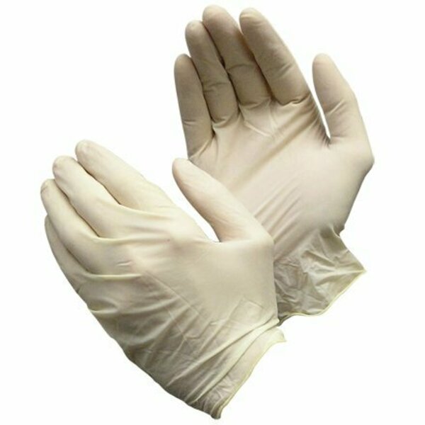 Bsc Preferred Latex Disposable Gloves, Latex, Powder-Free, S, 100 PK, Beige S-6606S